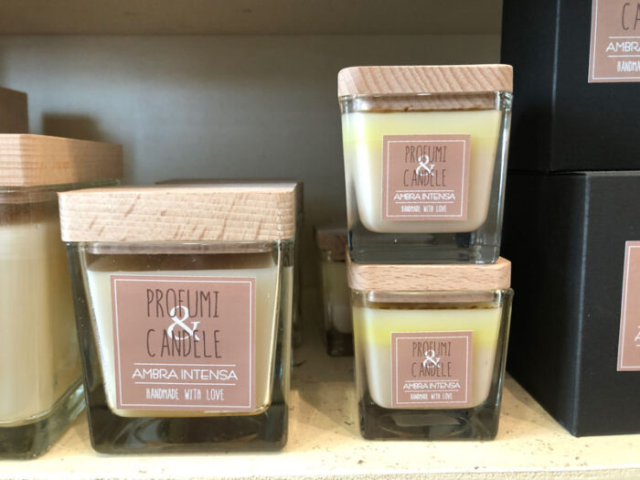 Candele a cubo Ambra Intensa - immagine 2
