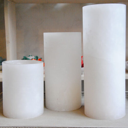 PROFUMI E CANDELE LANTERNE A CILINDRO BIANCO