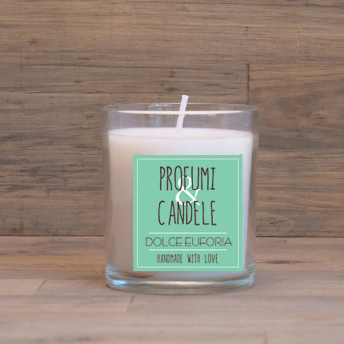 Candela Bicchiere Dolce Euforia – Pistacchio e Caramello