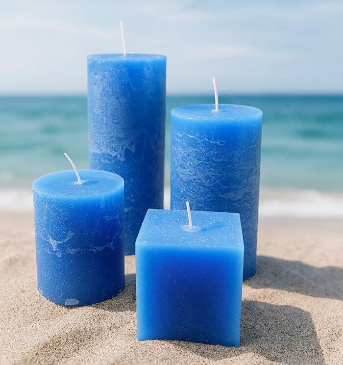 Candela a cilindro decor – Brezza di Mare